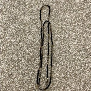 Black and Gold Necklace